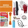 Turistinė kuprinė išgyvenimui, evakuacijai, kuprinė + įranga, „Readypack S2“ pilnas avarinis rinkinys / „Readypack S2“, juoda