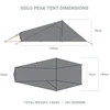 Turistinė palapinė Lifesystems Solo Peak Tent - 1 Person