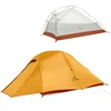 NAH Palapinė cloud up 3 base 210t cnk2450ws032-oranžinis NATUREHIKE
