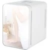 Adler | Mini šaldytuvas with mirror | AD 8085 | Free standing | Larder | Height 27 cm | Šaldytuvas net capacity 4 L | Baltas