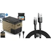 Turistinis šaldytuvas Peme Quest 40 Storm Sand + kabelis usb