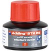 Edding Tusz do uzupełniania markerów do tablic suchościeralnych E-BTK 25 EDDING, raudona