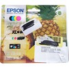 Tusz Epson 604/604XL Multipack - 4er-Pack - XL (Juodas) + Standard-Kapazitat - Juodas, Geltona, Cyan, Magenta - original - Blister mit RF- / akustischem Alarmsignal - Tintenpatrone - fur Expression Home XP-2200, 2205, 3200, 3205, 4200, 4205, WorkForce WF-2