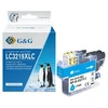 Tusz G&G Do drukarki kompatybilny su Brother LC-3219C Cyan (13992)