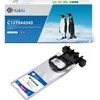 G&amp;G kompatybilny ink / tusz su C13T944340, NP-E-9443M, magenta, 3000s