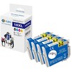 G + G Tusz G&G Kartridże drukujące komplektas 4 vnt do Epson 18XL/ T1816 BK/C/M/Y