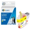 Tusz G&G Kompatybilny su Brother LC421Y (200 stron) Geltonas (20562)