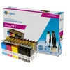 Tusz G&G Patrone Brother LC-123 XL- komplektas 10 4x Juodas, 2x Cyjan, Magenta, Geltonas