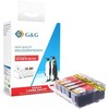 Tusz G&G Tusz do drukarki komplektas 5 vnt dla Canon PGI-525BK+CLI-526