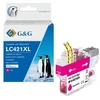 Tusz G&G Tusz kompatybilny su Brother LC421XLM (500 stron) Magenta