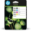 Spausdintuvas Hewlett Packard (HP) Originalios HP 924 CMYK rašalo kasetės 4 pakuotės