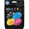 Spausdintuvas Hewlett Packard (HP) Originalios HP 963 CMYK rašalo kasetės 4 pakuotės