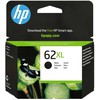 Hewlett Packard (HP) Ink Juodas, 9ml No. 62XL High capacity
