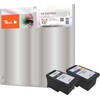 Peach Peach PI100-223 „PagePack“ rašalas Juoda, Žydra, Purpurinė, Geltona