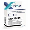 Tiom rašalas Tiom, skirtas Canon 546CMYXN | 8288B001 CL546XL | 340 psl. | juodas