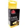 UPrint kompatybilny ink / tusz su CLI521BK, C-521B, juodas, 10ml, su chipem