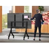 Laikiklis ONKRON TS2081-B Mobile Stand for 70‘-110’ TVs, max 125 kg, juodas