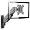 TV PRIEDŲ SIENINIS LAIKIKLIS / 13-34" / Juodas G120-B ONKRON G120-B (4603728441375)