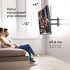 Sieninis televizoriaus laikiklis 32-65" juodas M4R-B ONKRON