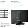 Laikiklis TV SET ACC DESKTOP STAND/32-65" Juodas PT2-B ONKRON