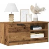 TV staliukas televizoriaus spintelė Old Wood 80x35x36,5 cm Engineered Wood