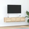 TV staliukas Televizoriaus spintelės, 2vnt., 60x31x25,5 cm, mediena