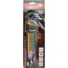 Tvardy Ilgi šešiakampiai raktai, spalvoti, 1,5–10 mm, 9 vnt. S2 (24)