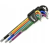 Tvardy Geko Raktai TORX 9vnt. T10-T50 ilgi, S2 (T00123)