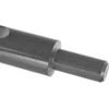 „Tvardy“ juodo ir auksinio spalvos HSS metalinis grąžtas, įgilintas, 18,00 mm (1/25/50) (5901477179716)
