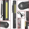 Tvardy Magnet LED COB tikrinimo dirbtuvių lempa 5W + 3W UV lazeris 800mAh 400lm IP44 (100)