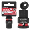 Tvardy Smūginė galvutė 1/2'' 6-kampė 12mm CR-MO (10/200)