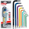 Tvardy Veržliarakčiai torx spalva T10-T50 9 vnt. S2 (20) (5903418306182)