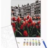 Twoje Hobby Jūsų hobis Tapyba pagal numerius BRUSHME, 40x50 cm, Amsterdamo tulpės, 1 vnt.