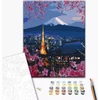 Twoje Hobby Jūsų pomėgis Tapyba pagal numerius BRUSHME, 40x50 cm, kelionės po Japoniją, 1 vnt.