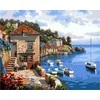 Twoje Hobby Paveikslas skaičiais - 40x50cm Terasa prie jūros