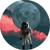 Twoje Hobby Paveikslas skaičiais apvalus - Astronautas... 40cm