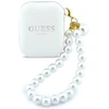 Belaidės ausinės GUESS TWS Pearl Strap GUE005327 baltas