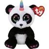 TY Pliušinis žaislas - panda su ragu, 15 cm