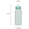 U-grow Buteliukas POP-UP CAMPUS 400 ML PRINCESS POWER 107410065417