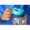U-grow buteliukas su šiaudeliu CAMPUS 450 ml Vienaragis Švytintis 107480065411