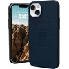 UAG Urban Armor Gear dėklas CIVILIAN, suderinamas su „MagSafe“, skirtas IPHONE 14 Plus, tamsiai mėlynas