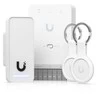 „UBIQUITI G3“ PRADINIŲJŲ RINKINYS. PAPRASTAS, VISKAS VIENAME RINKINYS, SKIRTAS VIENOMS DURIMS VALDYTI VIENU SKAITYTUVU. PALAIKO SKLANDŲ NUSTATYMĄ IR „APPLE TOUCH PASS“, KAD SKIRTA MODERNIAI IR SAUGIAI PRIEIGOS KONTROLEI.