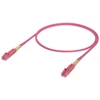 Ubiquiti kabelis InfiniBand / światłowodowy LC LC/LC Rožinė (UACC-OFC-M2-LULU-1M)