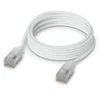 Ubiquiti UACC-Cable-Patch-EL-C6A-2M-W Tinklo kabelis, permatomas, baltas, Cat6a