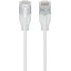 Ubiquiti UACC-Cable-Patch-EL-C6A-2M-W Tinklo kabelis, permatomas, baltas, Cat6a