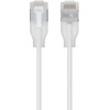 Ubiquiti UACC kabelis-Patch-EL-C6A-3M-W, 3 m, Cat6a, RJ-45, RJ-45, permatomas, baltas
