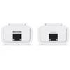 Maršrutizatorius Ubiquiti Ubiquiti UACC-Retrofit-PoE-2Wire Nadajnik i odbiornik sieci Baltas 10, 100 Mbit/s