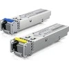 Šakotuvas UBIQUITI 1G dvikryptis vieno režimo optinis modulis. SFP siųstuvas-imtuvas, palaikantis 1G ryšius iki 3 km, naudojant vieno režimo šviesolaidį su simplex LC UPC jungtimi (2 vnt. pakuotėje)