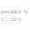 Łucznik Bira OK-K5 Ilgasis kampas 250x25/32x2 mm