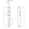 Łucznik Bira OK-K5 Ilgasis kampas 250x25/32x2 mm